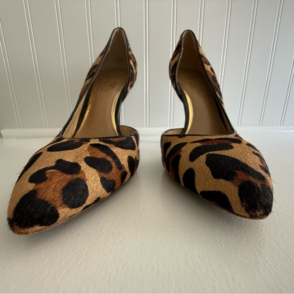 BCBG Leopard Women's Heels Size 9B 39 Shoes